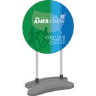 Contour Outdoor Sign Circle - Water Base